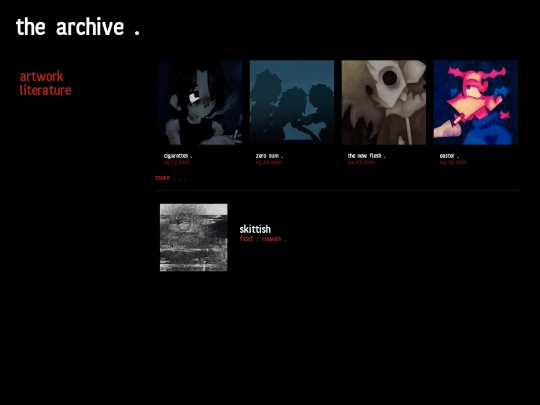 archive screenshot