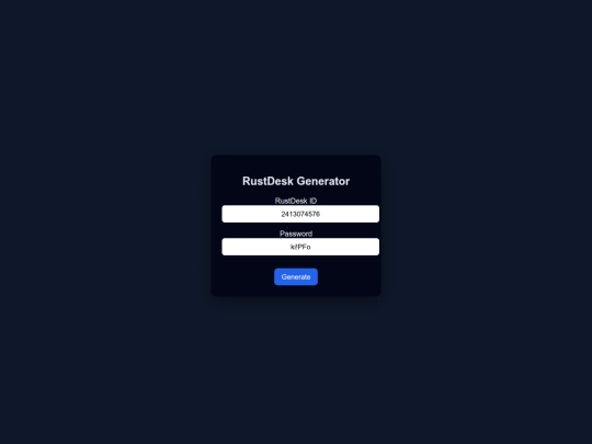 RustdeskRandom2 screenshot