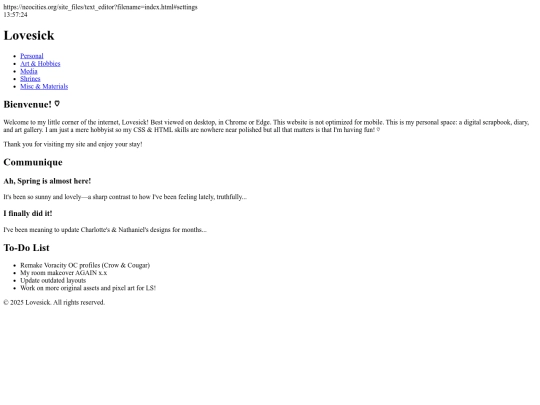 index screenshot