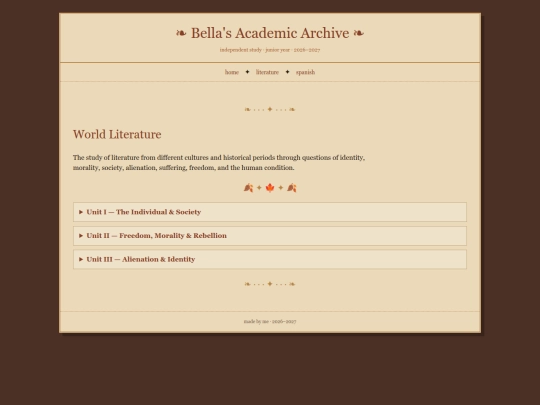 literature screenshot