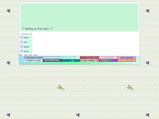 blog screenshot