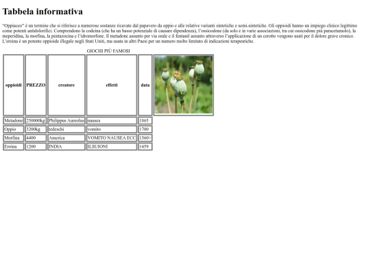 table screenshot