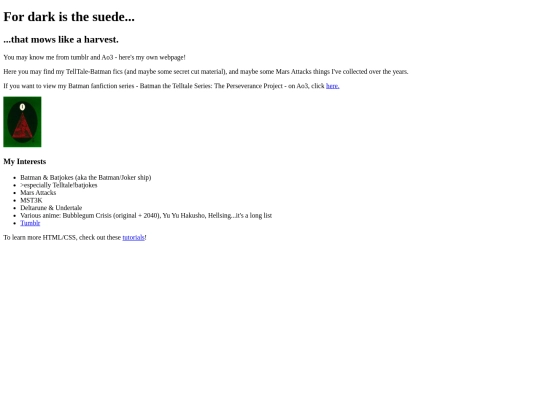 index screenshot