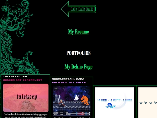 portfolio screenshot