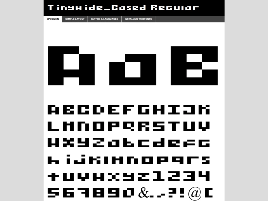 style_extensions/font/tinywide_cased/tinywide_cased-demo screenshot