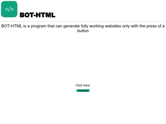 ChatHTML/ChatHTML screenshot