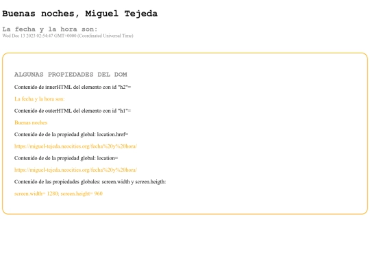 fecha y hora screenshot