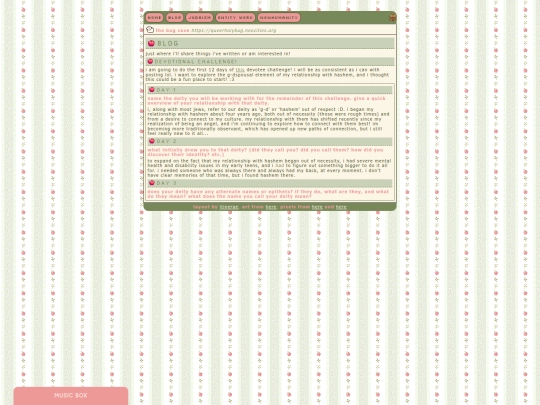blog screenshot