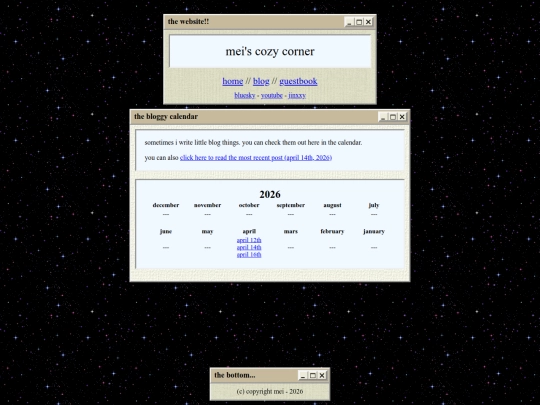 blog screenshot