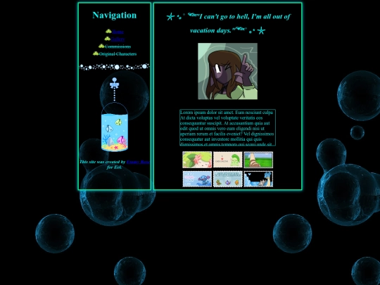 aboutMe screenshot