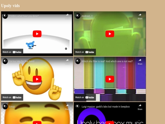 Vids screenshot