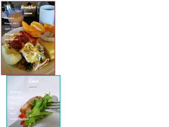 MenuAssignment screenshot