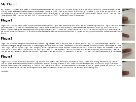 StaffPage screenshot