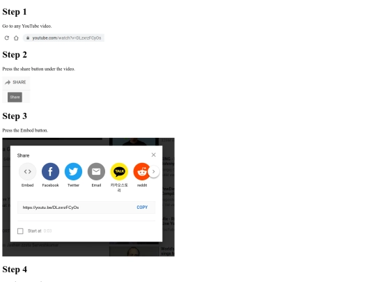 VideoEmbedTutorial screenshot