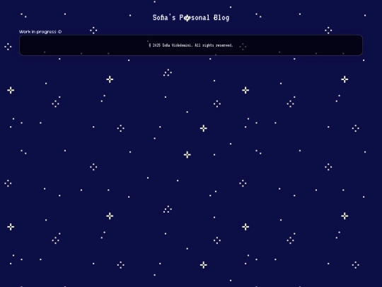 blog screenshot