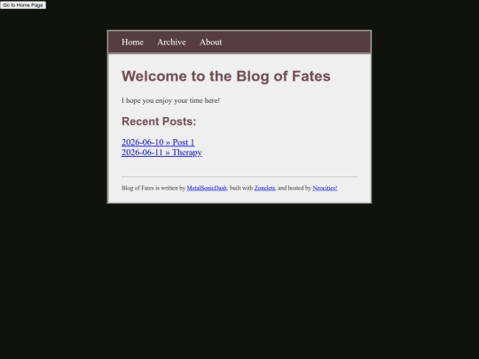 blog screenshot