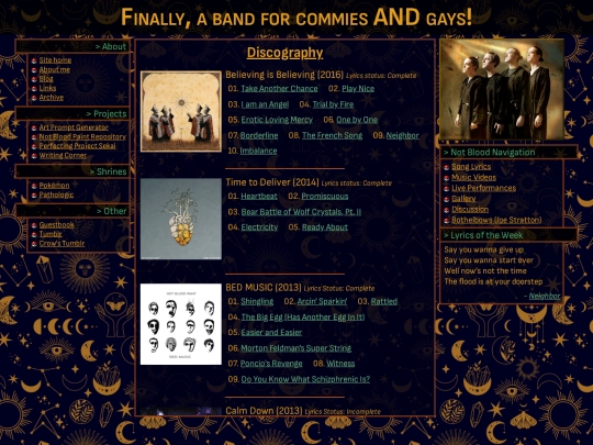 pages/nbp/discography screenshot