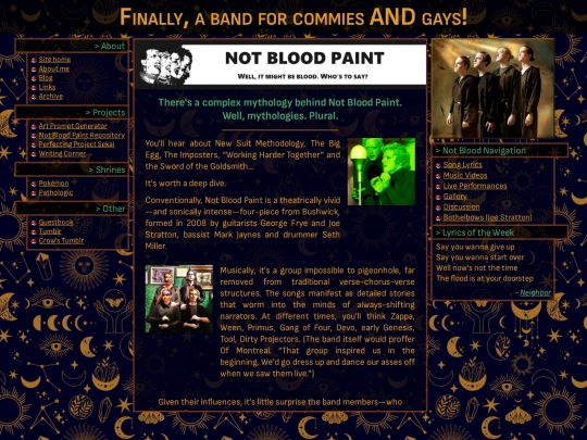 pages/not-blood-paint screenshot