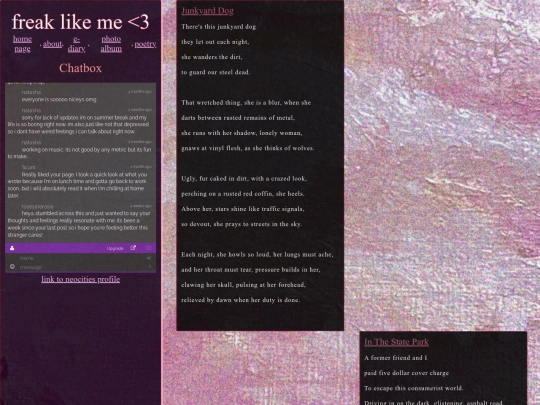 poetry screenshot