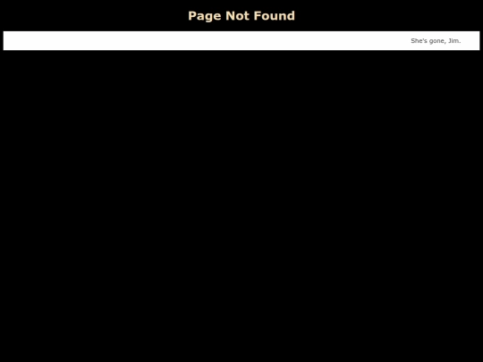 not_found screenshot