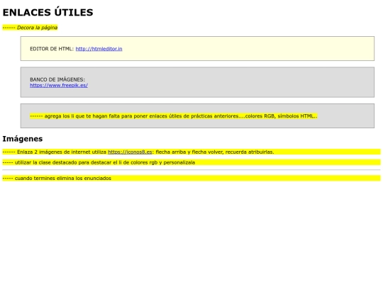 HTML5-proyecto1-webrecetas/enlaces(tunombre) screenshot