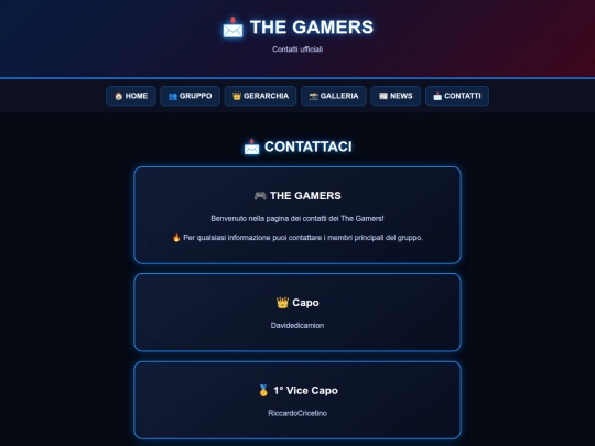 contatti screenshot