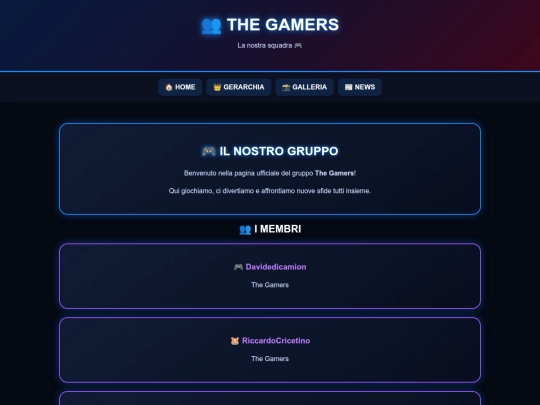 gruppo screenshot