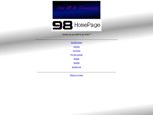Old/98home screenshot