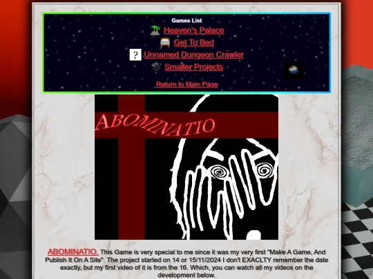 pages/gamedev/abominatio screenshot