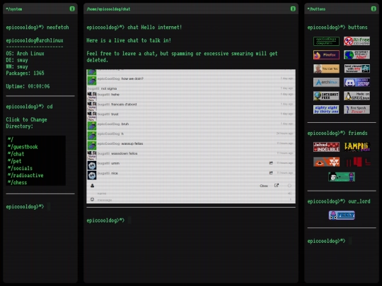chat screenshot