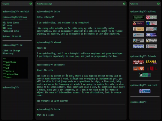 home screenshot