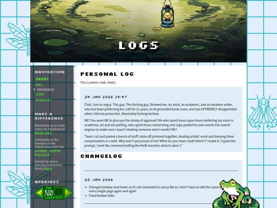 logs screenshot