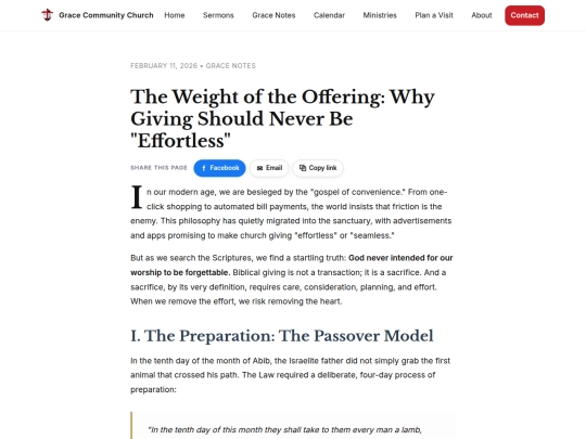 blog/giving screenshot