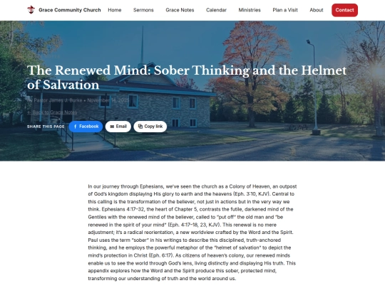 blog/renewed_mind screenshot