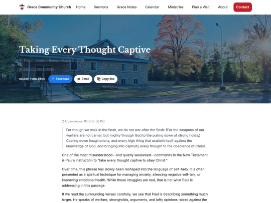 blog/taking-every-thought-captive screenshot