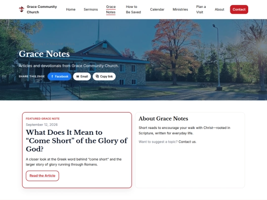 grace-notes screenshot