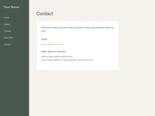 contact screenshot