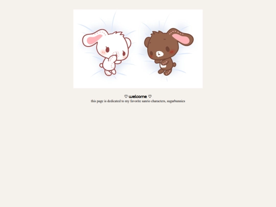 s/sugarbunnies/home screenshot