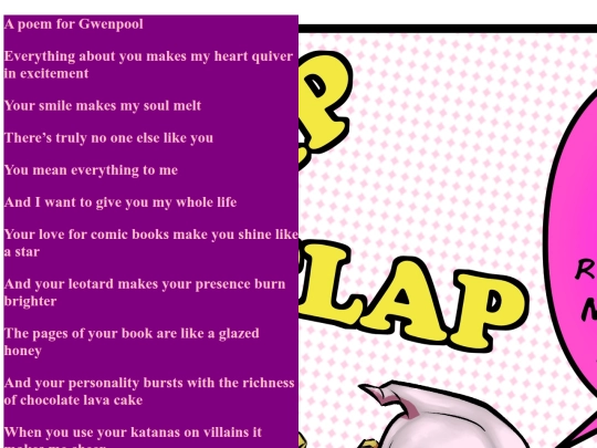 poetry screenshot