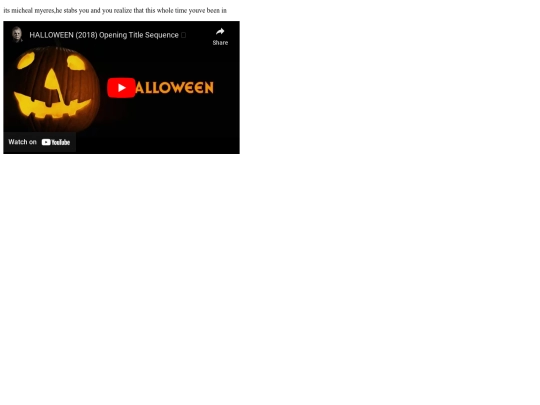 halloween screenshot
