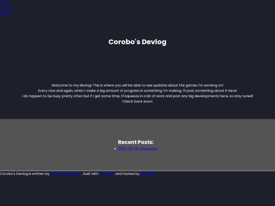 devlog screenshot