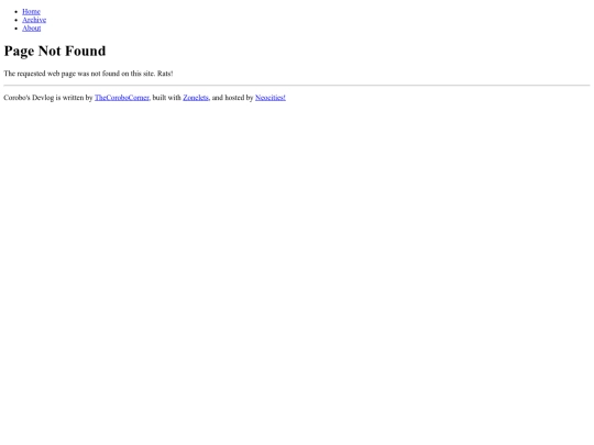 not_found screenshot