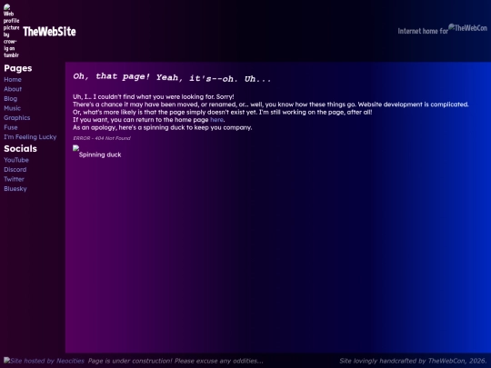 site/not_found screenshot