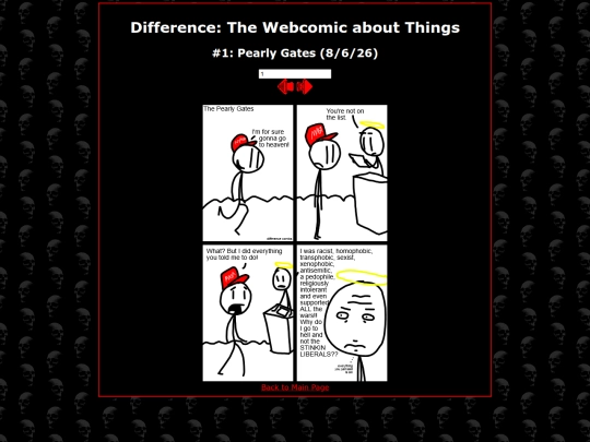 difference screenshot
