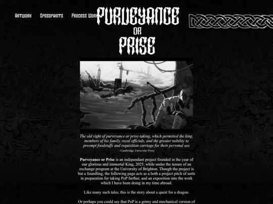 Purveyance screenshot