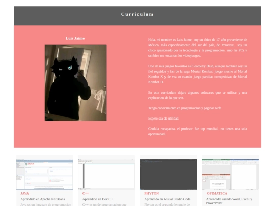 Pictures/Curriculum/Curriculum screenshot