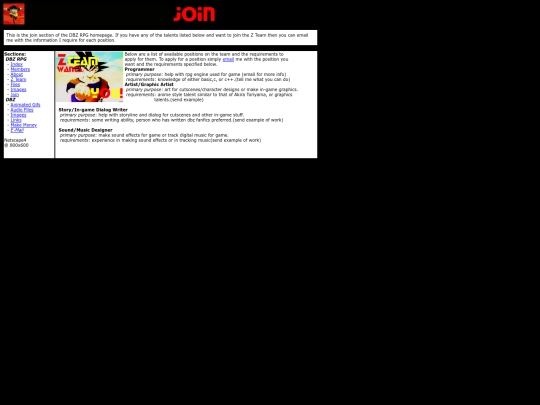 dbzrpg2000/join screenshot