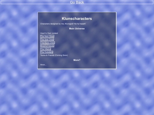 Bios/Index screenshot