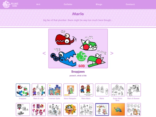 Gallery/Mario screenshot
