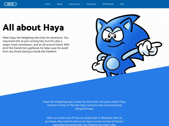 Haya/about screenshot